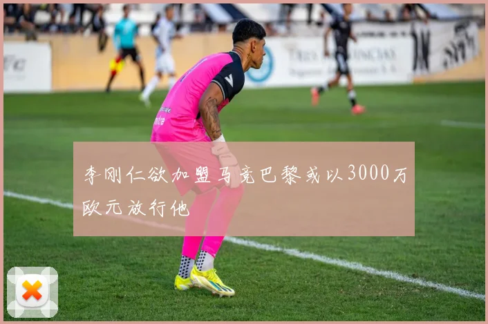 李刚仁欲加盟马竞巴黎或以3000万欧元放行他