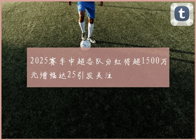 2025赛季中超各队分红将超1500万元增幅达25引发关注